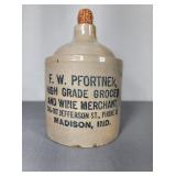 F W Pfortner High Grade Grocer & Wine Merchant IN