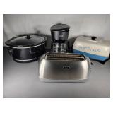 Sm Appls: Crock Pot Coffee Maker Skillet Toaster