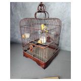 Wicker Bird cage 8x8x17tall