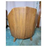 Ranch Oak MCM Side Chair