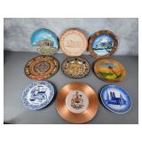 Travel collector plates, 1972 Goebel Munich
