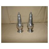 Pewter Salt and Pepper Shakers
