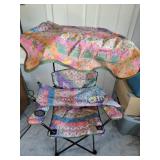 Natural Life Sports Chair with Canopy