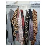 Coats-Lightweight Leopard & Sold 6-XL & 1 XXL