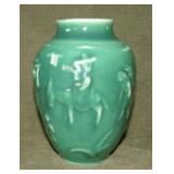 1953 Rookwood vase 6762, Mexican motif