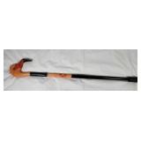 Wood Pink Flamingo Cane 35'