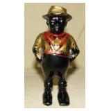 Black Americana Still Cast Iron Bank
