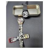 Vint Swatch Watches 2008 007 Villain & 1983 Gent