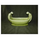 1947 Rookwood Pottery console bowl with nude woman