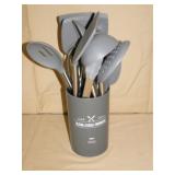 Silicone Utensils and Organizer