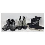 Black & White Shoes Size 8