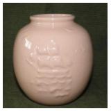 1946 Rookwood Pottery Nautical vase 6865 in pink