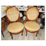 Furniture Victorian Upholstered Chairs