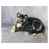 Vintage chalk Cat Approx 8'x14'