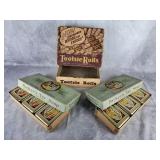 Tootsie roll & Packer's Tar Soap advertising