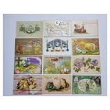 12 Vint Easter Postcards early 1900's #7