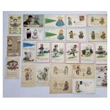 24 Vint 'Love' Postcards early 1900's #10