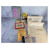 Vintage Efemeral: Ever-Ready Food, President's Gum