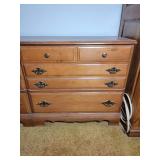 Three drawer maple chest #3