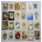 24 Vint Easter Postcards early 1900's #14