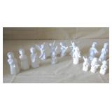White Ceramic Angels