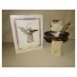 Angel Cat Bird Feeder