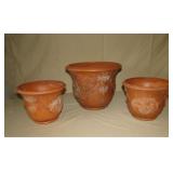 Italian Terracotta Flower Pots