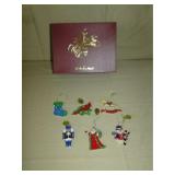 Ornaments with Swarovski Crystals