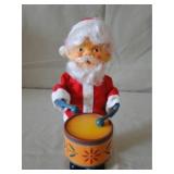 Vintage Drumming Santa