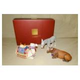 Lenox Nativity Animals Camel, Ox, Donkey