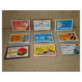 12 postcard/plaque novelty sayings