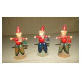 Vintage Wooden Christmas Elves