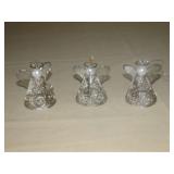 Metal and Faux Pearl Angel Ornaments