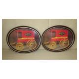Vintage Advertising Trays