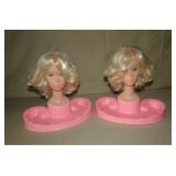 Mattel Barbie Hair Dressing Busts