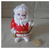 Vintage Ceramic Santa Bank
