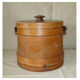 Wooden Firkin Sugar Bucket