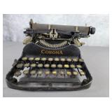 Vintage Smith Corona Folding travel typewriter