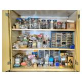 Contents of upper cabinet