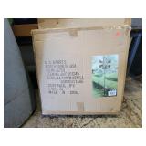84" Tall NIB Outdoor Fan Windmill Garden Stake