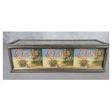 Vintage Oasis Cigarettes countertop display case