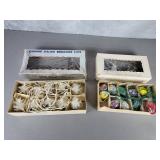 Two sets Italian Miniature Christmas lights