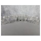 Vintage soda fountain glasses