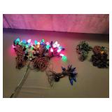 Six strands of Vintage Christmas lights
