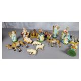 Nativity scene pieces - with damage - good fillers