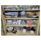 Contents ONLY: Glassware, Dishes MORE