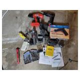 Small wall cabinet and contents