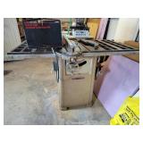 Vintage Craftsman Saw Table and Saw Blades