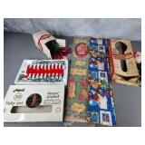 Chili Pepper Lights,  wrapping paper, Santa Switch
