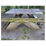 Airplane/Rocket Picnic Table - SUPER COOL